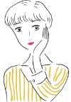 女性のイラスト